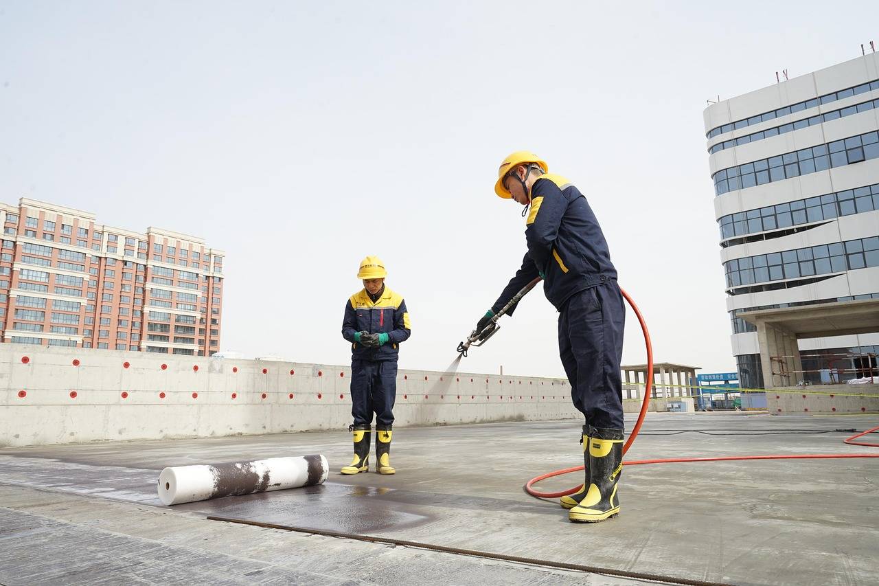Roof waterproofing application