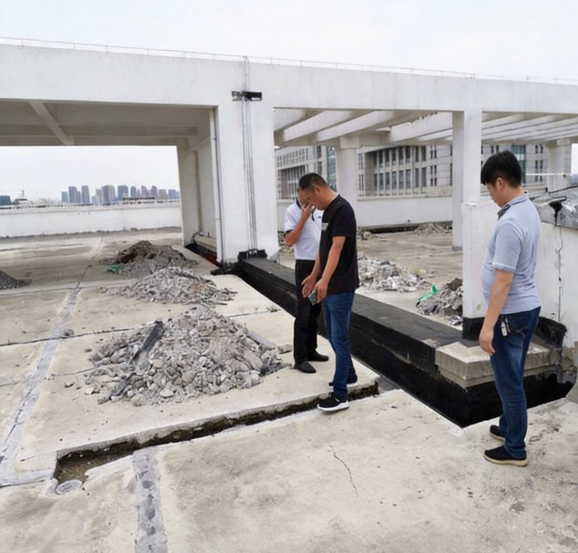 Roof waterproofing refurbishment project