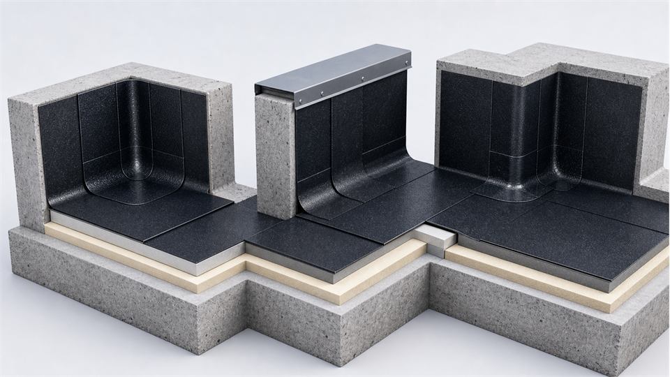 Internal, External and Three-Plane Corner Reinforcement annotated technical illustration